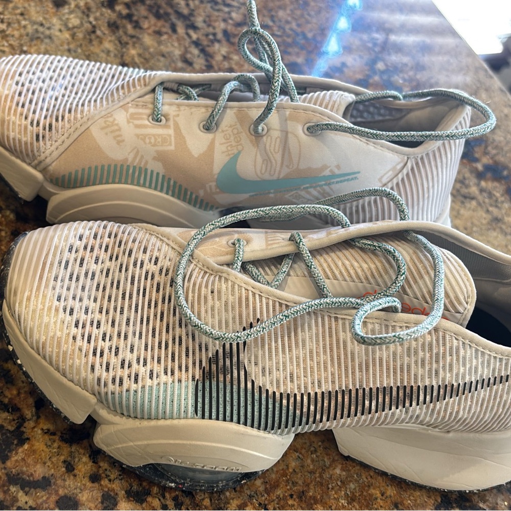 Nike Cream and Mint Athletic Shoes